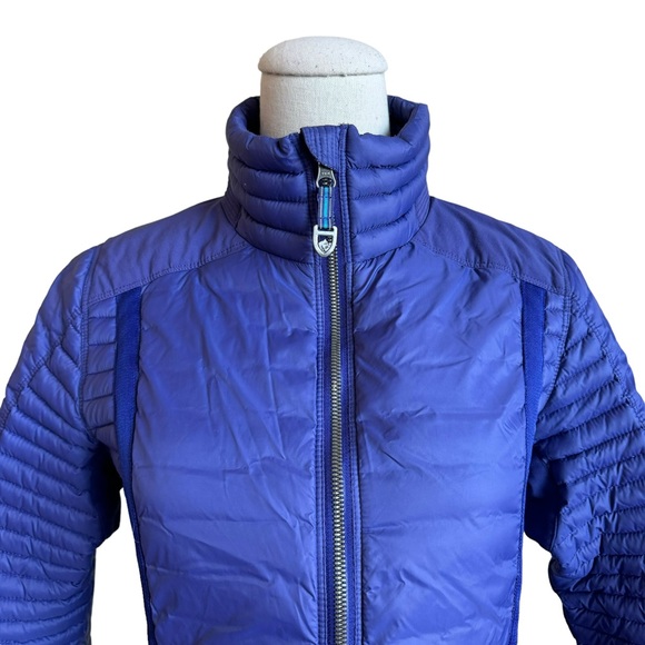 Kuhl Spyfire Astral Purple Goose Down Puffer Insulated Jacket Ski Snow XS - Picture 4 of 16